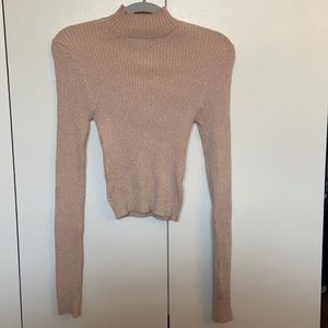 NWOT Forever 21 Sparkle Long Sleeve Top, Size M